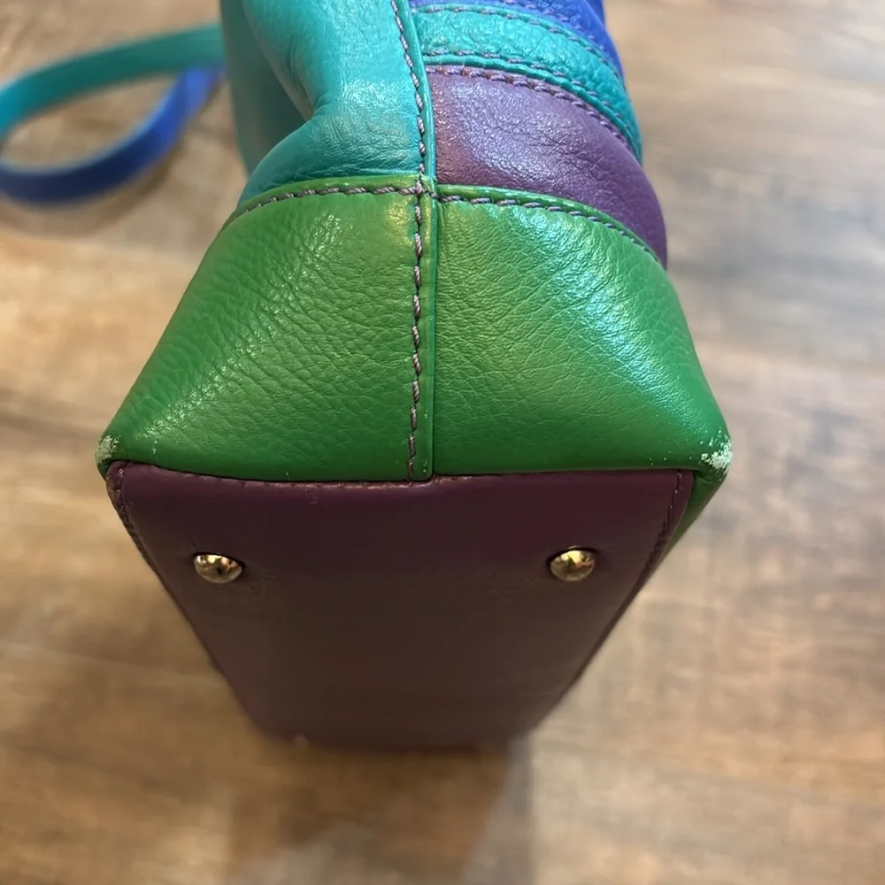 ili New York genuine‎ leather purse women’s crossbody